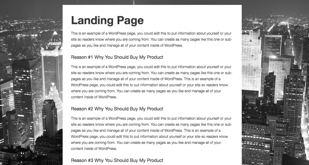 landing-page-metro-pro