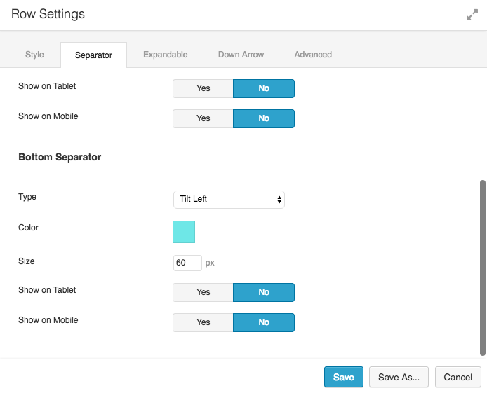 bottom-row-separator-demo