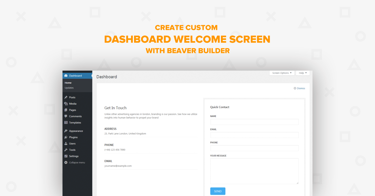 dashboard-welcome-beaver-builder