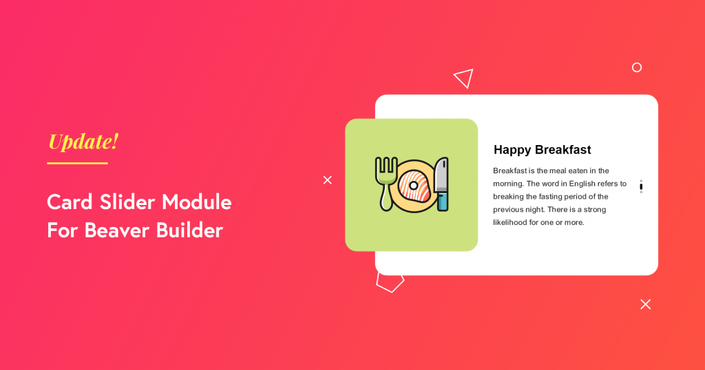 Card Slider Module for Beaver Builder