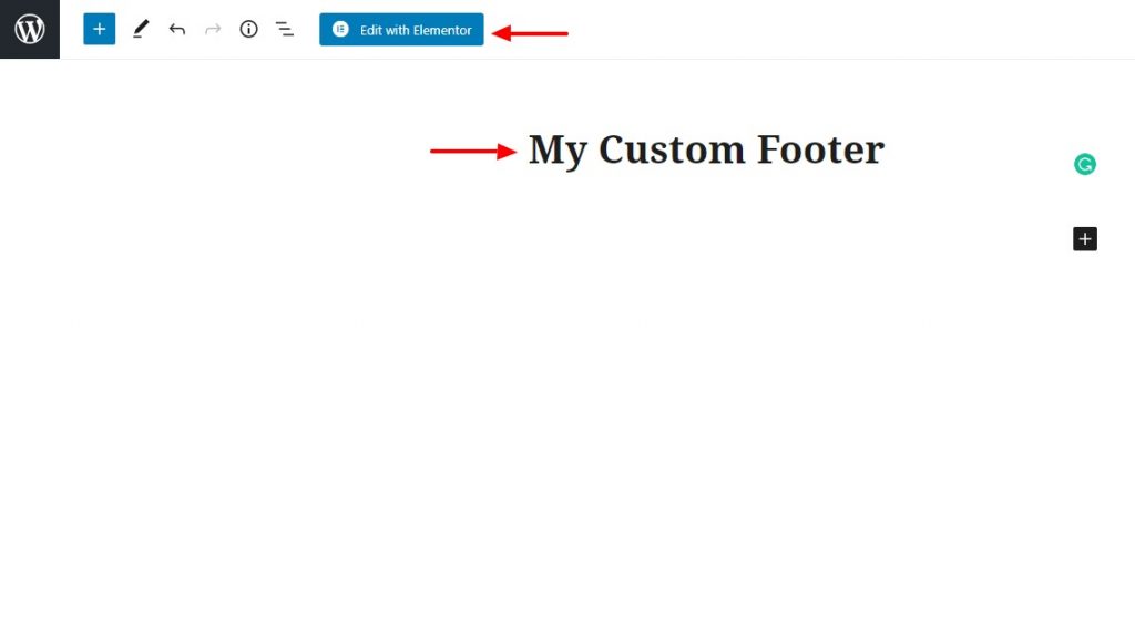 my custom footer