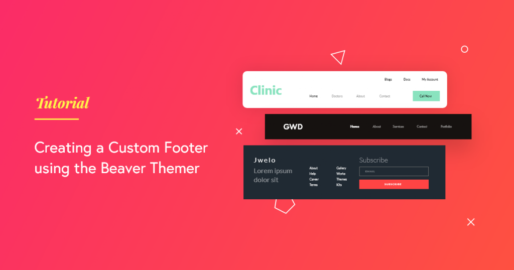 Custom Footer Beaver Builder Free