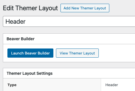 Beaver Themer Layout - Beaver Builder