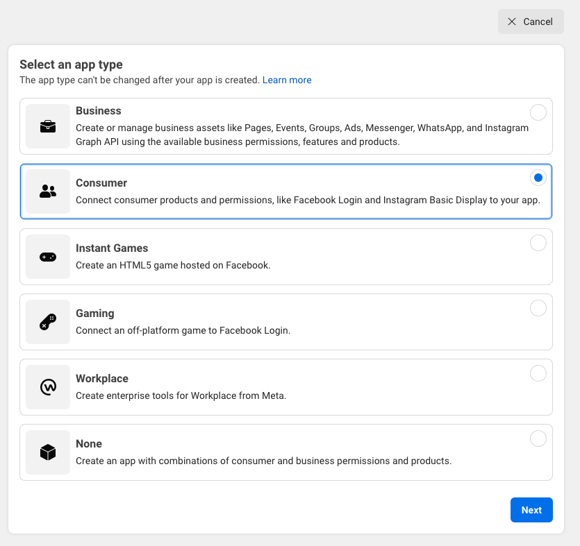 Creating a Facebook App ID - Wp Foto Vote